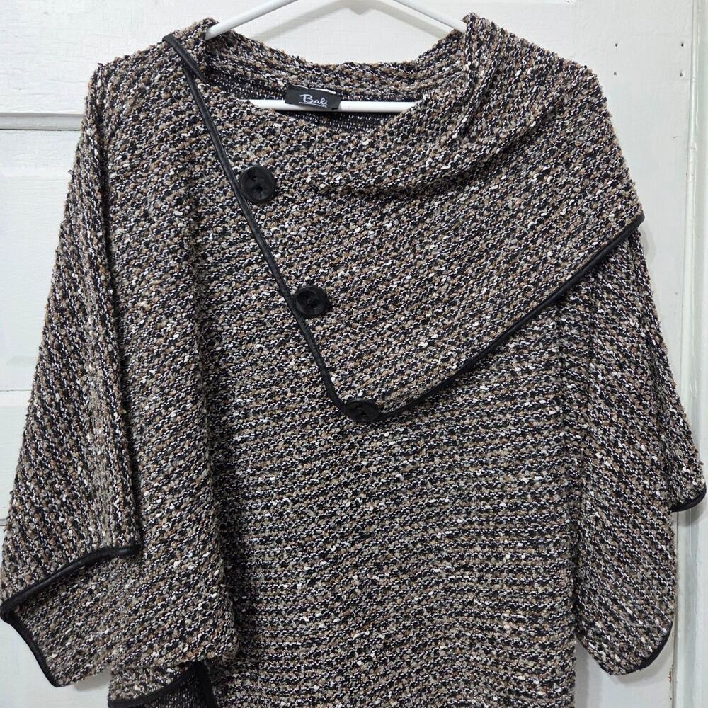 Bali Corp. Woman's Brown and Black Sweater size XL